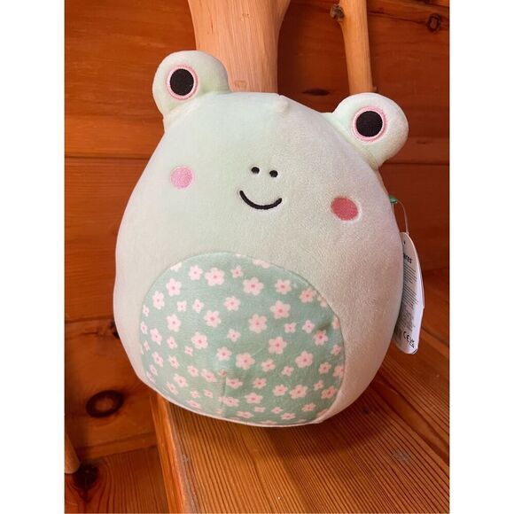 Original Squishmallows 8" Fritz The Frog - Picture 1 of 4